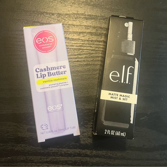 EOS Lip Butter & ELF Setting Spray - Picture 1 of 2